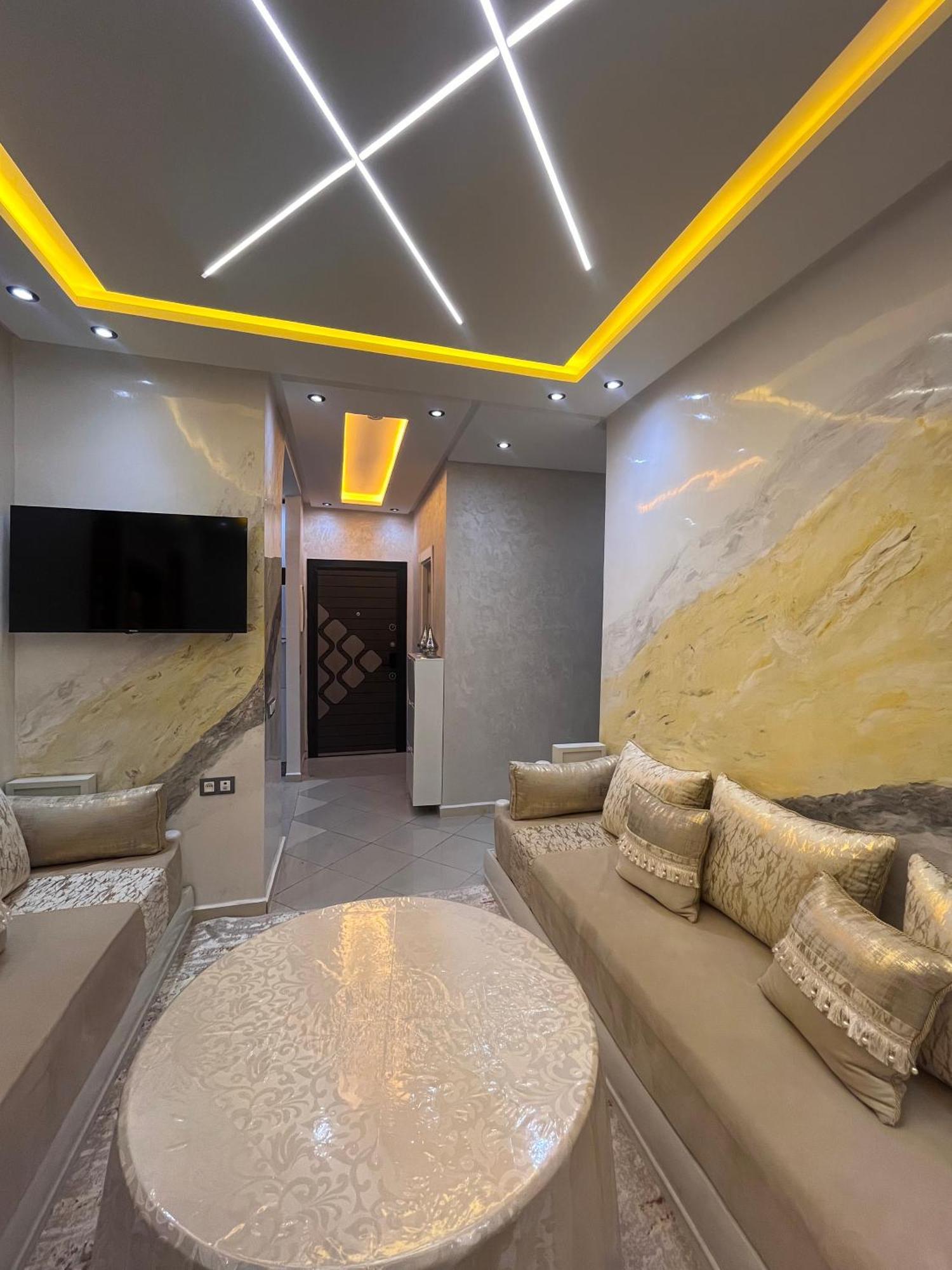 Appartement Renove Avec Style Et Parking Surveille 마라케시 외부 사진